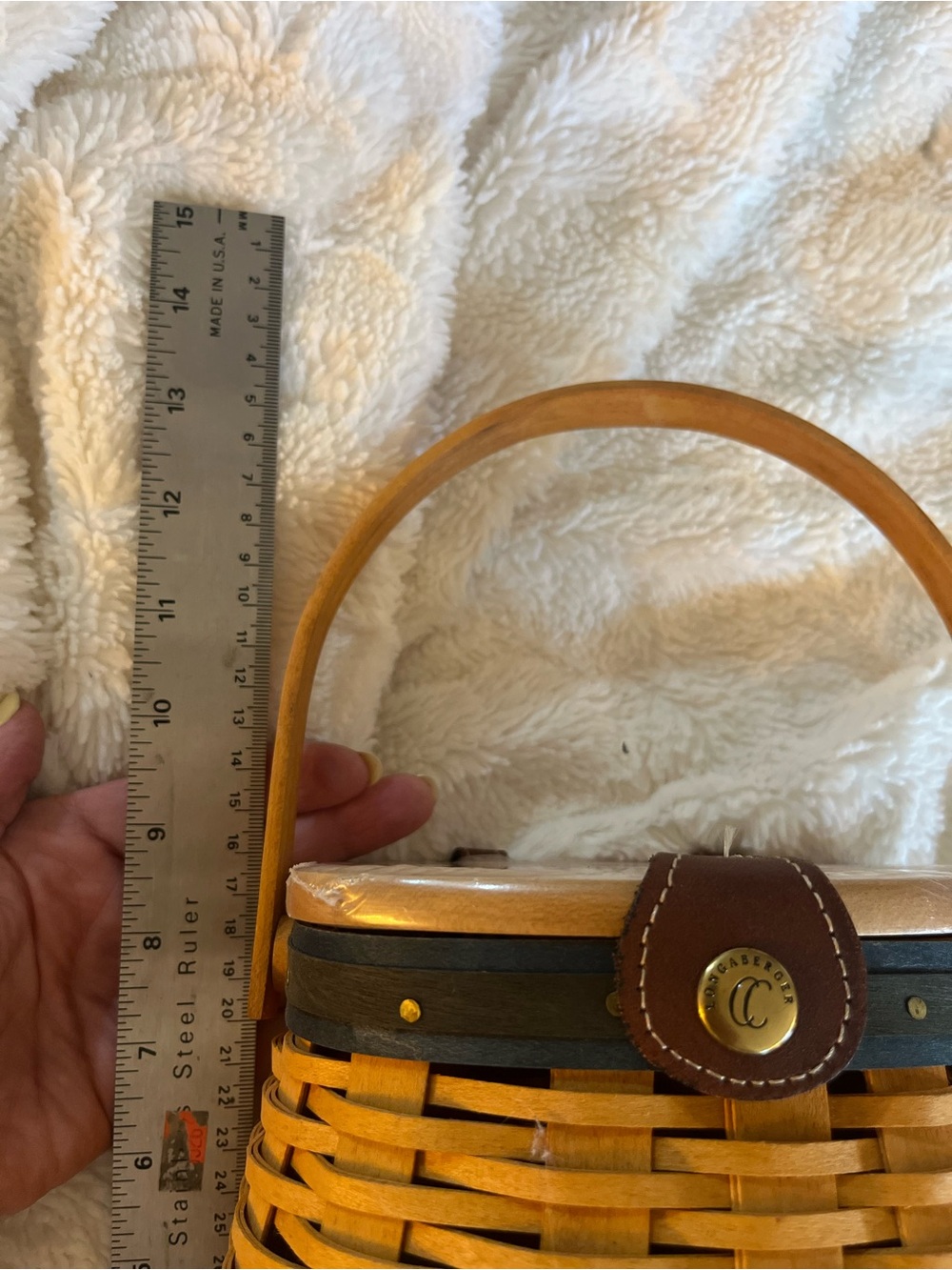 Longaberger Purse Basket - Picture 2 of 6
